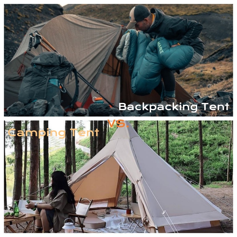 Backpacking Tent VS Camping Tent KASSICO